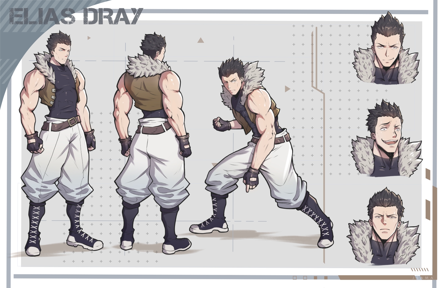 Character sheet example 1